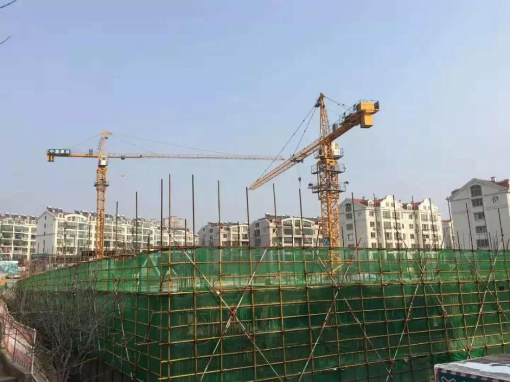 李沧区秀峰路小学工程进入地上主体结构施工阶段